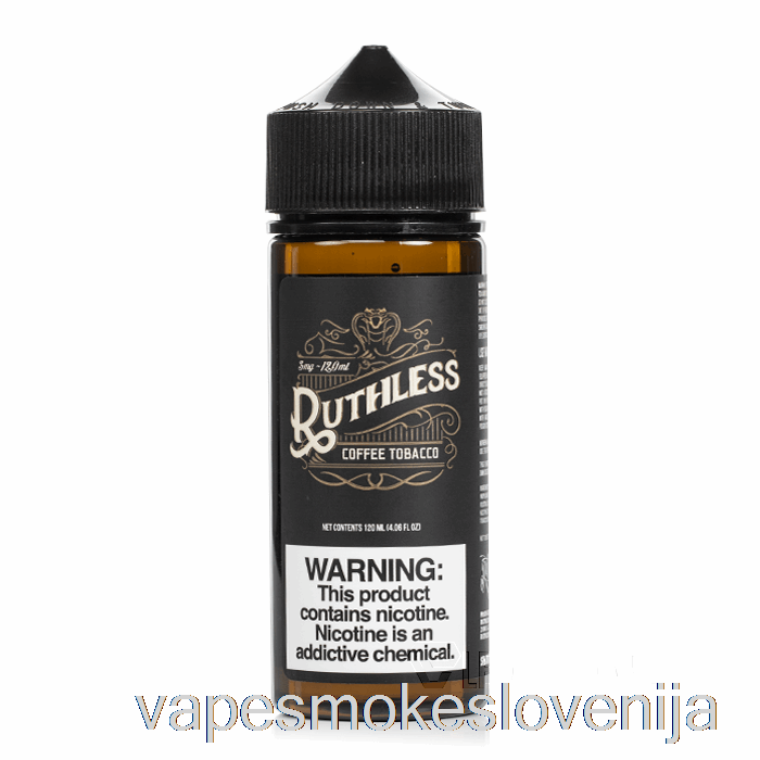 Vape Petrol Kavni Tobak - Neusmiljeni Hlapi - 120ml 3mg